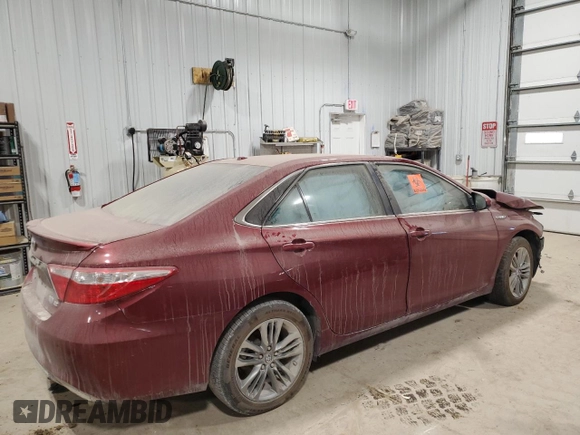 2017 Toyota Camry Hybrid LE with VIN 4T1BD1FK0HU213655, listed as a Copart auction lot 87652035 with 0 mi miles and Salvage Title. Bid and sale history available at carsss.com. Image 3.