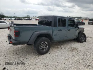 2024 Jeep Gladiator Mojave X с VIN 1C6JJTEGXRL115913, выставлен на аукционе Copart как лот 54733725 с пробегом 14 432 миль миль и Списание • Salvage title. История ставок и продаж доступна на DreamBid. Изображение 3.