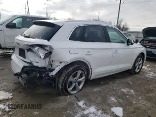 2020 Audi Q5 Premium Plus with VIN WA1BNAFYXL2003861, listed as a Copart auction lot 38804243 with 35,928 mi miles. Bid and sale history available at carsss.com. Image 3.