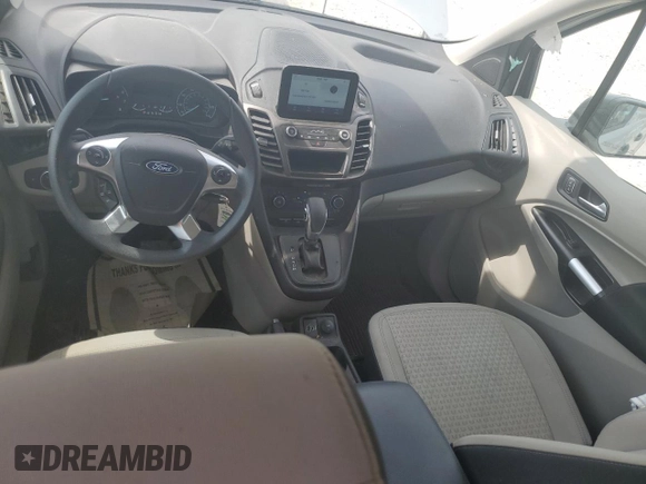 2022 Ford Transit Connect XLT with VIN NM0LS7T27N1541283, listed as a Copart auction lot 63234295 with 19,897 mi miles and Salvage title. Bid and sale history available at DreamBid. Image 8.