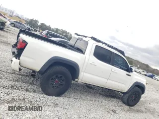 2017 Toyota Tacoma SR5 with VIN 5TFCZ5AN7HX064842, listed as a Copart auction lot 47603925 with 124,147 mi miles and Salvage Title. Bid and sale history available at DreamBid. Image 3.