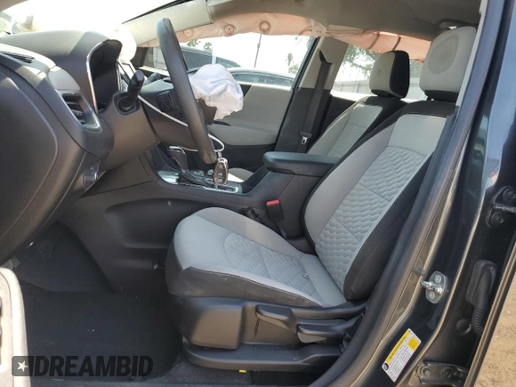 2018 Chevrolet Equinox LS with VIN 3GNAXHEV9JL393348, listed as a Copart auction lot 52647375 with 93,689 mi miles and Salvage Title. Bid and sale history available at DreamBid. Image 7.