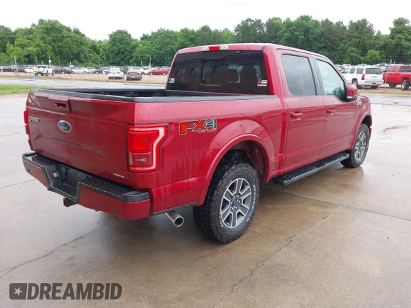 2015 Ford F-150 XLT with VIN 1FTEW1EF4FFD01545, listed as a IAAI auction lot 42355249 with 166,958 mi miles and . Bid and sale history available at DreamBid. Image 4.