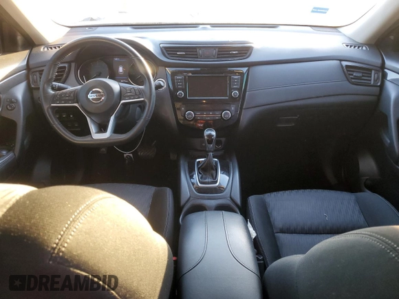 2019 Nissan Rogue SV with VIN KNMAT2MT2KP507083, listed as a Copart auction lot 43407335 with 66,773 mi miles and Salvage Title. Bid and sale history available at DreamBid. Image 8.