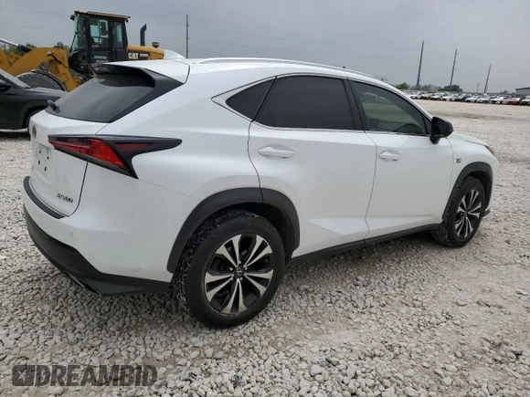 2019 Lexus NX 300 with VIN JTJBARBZ4K2186166, listed as a Copart auction lot 50762005 with 60,023 mi miles and Clean title. Bid and sale history available at DreamBid. Image 3.