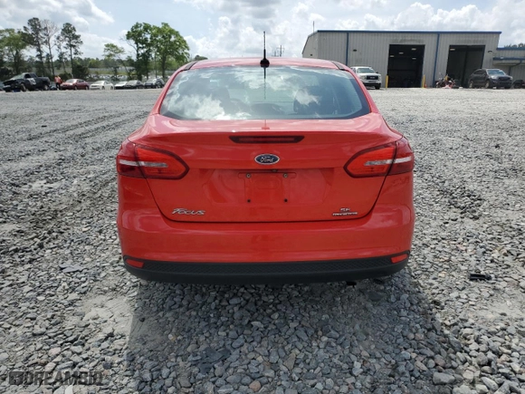 2016 Ford Focus SE with VIN 1FADP3F21GL266066, listed as a Copart auction lot 51434505 with 188,031 mi miles and Salvage Title. Bid and sale history available at carsss.com. Image 6.