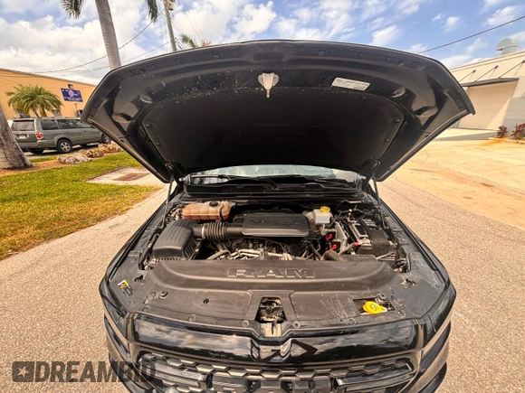 2022 Ram 1500 Big Horn with VIN 1C6RRFFG6NN283316, listed as a Copart auction lot 53666025 with 40,958 mi miles and Salvage Title. Bid and sale history available at carsss.com. Image 7.