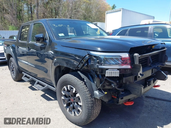 2023 Nissan Frontier SV with VIN 1N6ED1EK9PN636825, listed as a IAAI auction lot 42090391 with 30,863 mi miles and . Bid and sale history available at DreamBid. Image 1.