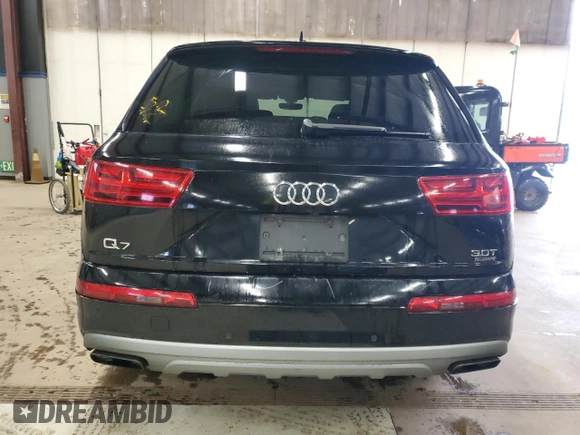 2017 Audi Q7 Premium Plus with VIN WA1LAAF73HD012517, listed as a Copart auction lot 52279185 with 177,472 mi miles and Clean Title. Bid and sale history available at carsss.com. Image 6.