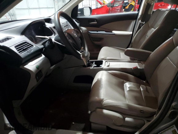 2014 Honda CR-V LX with VIN 2HKRM4H37EH688235, listed as a Copart auction lot 46818615 with 185,466 mi miles and Salvage Title. Bid and sale history available at DreamBid. Image 7.