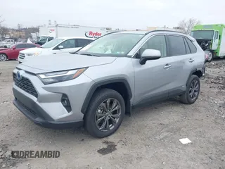 2024 Toyota RAV4 Hybrid XLE Premium with VIN JTMB6RFV0RD140022, listed as a IAAI auction lot 41779613 with 923 mi miles. Bid and sale history available at carsss.com. Image 16.