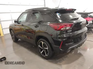 2023 Chevrolet TrailBlazer RS with VIN KL79MUSL2PB119870, listed as a IAAI auction lot 41915672 with 29,345 mi miles and . Bid and sale history available at DreamBid. Image 3.