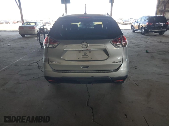 2015 Nissan Rogue SL z VIN 5N1AT2MV7FC850725, wystawiony jako Copart lot #54993195 z przebiegiem 98 804 mil mil oraz Szkoda całkowita • Salvage title. Historia ofert i sprzedaży dostępna na DreamBid. Obrazek 6.