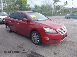 2014 Nissan Sentra SV with VIN 3N1AB7AP7EL644787, listed as a IAAI auction lot 41361432 with 192,422 mi miles and . Bid and sale history available at DreamBid. Image 1.