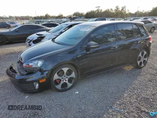 2013 Volkswagen GTI Driver's Edition with VIN WVWHD7AJ6DW025852, listed as a Copart auction lot 86347564 with 39,198 mi miles and Salvage title. Bid and sale history available at DreamBid. Image 1.