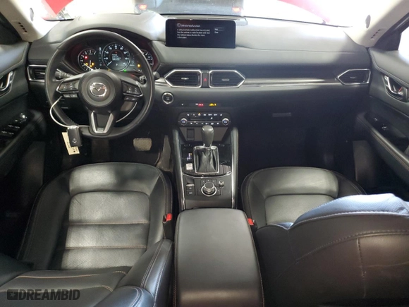 2021 Mazda CX-5 Grand Touring Reserve with VIN JM3KFBAY3M0423448, listed as a Copart auction lot 49158545 with 25,643 mi miles and Salvage Title. Bid and sale history available at carsss.com. Image 8.