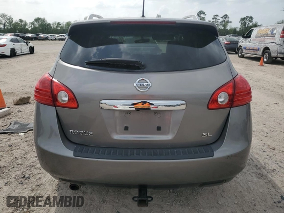 2013 Nissan Rogue SL with VIN JN8AS5MT2DW543275, listed as a Copart auction lot 51378605 with 158,105 mi miles and Salvage Title. Bid and sale history available at carsss.com. Image 6.