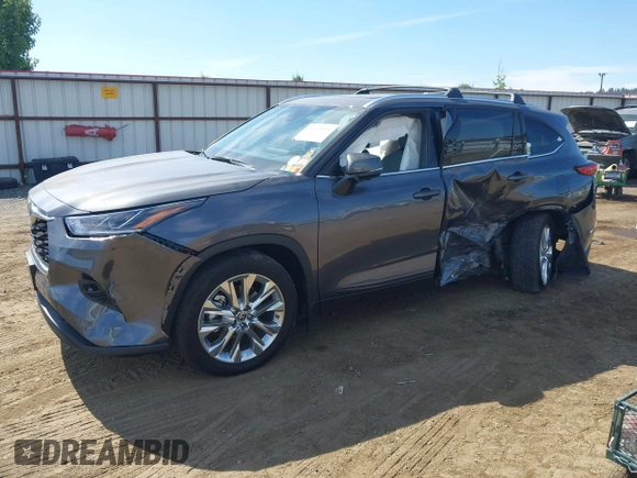 2023 Toyota Highlander Hybrid Limited с VIN 5TDXBRCHXPS122340, выставлен на аукционе IAAI как лот 42620923 с пробегом 6 820 миль миль и . История ставок и продаж доступна на DreamBid. Изображение 17.