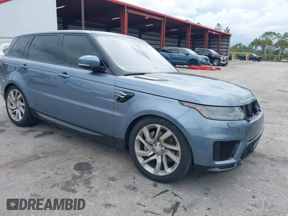 2020 Land Rover Range Rover Sport HSE with VIN SALWR2SU2LA892108, listed as a IAAI auction lot 41629221 with 34,913 mi miles and . Bid and sale history available at DreamBid. Image 1.