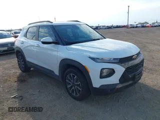 2022 Chevrolet TrailBlazer ACTIV with VIN KL79MVSL4NB027971, listed as a IAAI auction lot 41700101 with 51,034 mi miles. Bid and sale history available at carsss.com. Image 1.