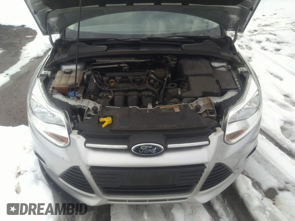 2013 Ford Focus SE with VIN 1FADP3F25DL271105, listed as a IAAI auction lot 36260870 with 122,592 mi miles. Bid and sale history available at carsss.com. Image 10.