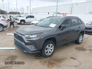 2020 Toyota RAV4 LE with VIN 2T3H1RFV0LW072095, listed as a IAAI auction lot 40847317 with 59,499 mi miles. Bid and sale history available at carsss.com. Image 2.