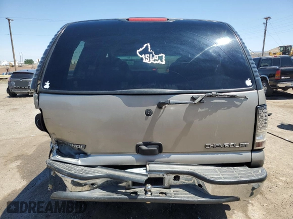 2002 Chevrolet Tahoe LS с VIN 1GNEC13V32J166592, выставлен на аукционе Copart как лот 57972845 с пробегом Не указан миль и Списание • Salvage title. История ставок и продаж доступна на DreamBid. Изображение 6.