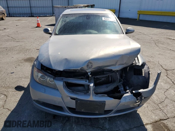 2008 BMW 3 Series 335xi with VIN WBAVD53538A252648, listed as a Copart auction lot 63469105 with 191,576 mi miles and Salvage title. Bid and sale history available at DreamBid. Image 5.