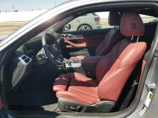 2025 BMW 4 Series 430i with VIN WBA43DA07SCS63339, listed as a Copart auction lot 51535265 with 10,594 mi miles and Salvage title. Bid and sale history available at DreamBid. Image 7.