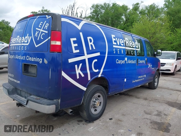 2006 Chevrolet Express Cargo with VIN 1GCGG29U661245562, listed as a IAAI auction lot 42153119 with 244,447 mi miles and . Bid and sale history available at DreamBid. Image 4.