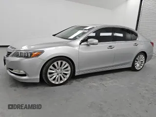 2014 Acura RLX Tech Pkg with VIN JH4KC1F55EC007426, listed as a Copart auction lot 48802745 with 150,140 mi miles and Clean Title. Bid and sale history available at carsss.com. Image 1.