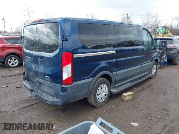 2018 Ford Transit XL with VIN 1FMZK1YM9JKB14045, listed as a IAAI auction lot 41641447 with 164,628 mi miles and . Bid and sale history available at DreamBid. Image 4.