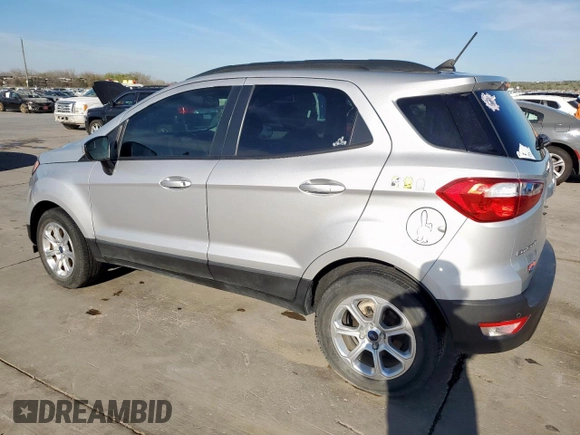 2020 Ford EcoSport SE with VIN MAJ3S2GE5LC382202, listed as a Copart auction lot 47591185 with 59,811 mi miles and Clean Title. Bid and sale history available at carsss.com. Image 2.