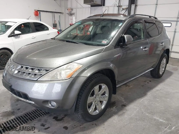 2006 Nissan Murano SL with VIN JN8AZ08WX6W539416, listed as a IAAI auction lot 40696940 with 230,313 mi miles. Bid and sale history available at carsss.com. Image 2.