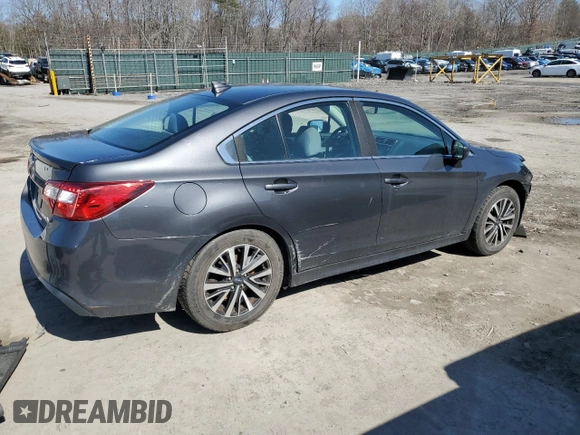 2018 Subaru Legacy Premium with VIN 4S3BNAC62J3044209, listed as a Copart auction lot 49857785 with 0 mi miles and Salvage Title. Bid and sale history available at carsss.com. Image 3.