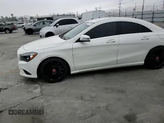 2016 Mercedes-Benz CLA 250 with VIN WDDSJ4GB3GN359737, listed as a Copart auction lot 59172405 with 201,220 mi miles and Salvage title. Bid and sale history available at DreamBid. Image 13.
