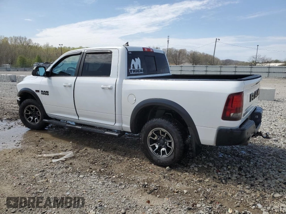 2017 Ram 1500 Rebel z VIN 1C6RR6YT2HS693644, wystawiony jako Copart lot #52570215 z przebiegiem 127 023 mil mil oraz Nie do naprawy • Non repairable. Historia ofert i sprzedaży dostępna na DreamBid. Obrazek 2.