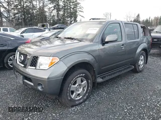 2005 Nissan Pathfinder SE with VIN 5N1AR18W45C726096, listed as a IAAI auction lot 41265086 with 209,183 mi miles and . Bid and sale history available at DreamBid. Image 17.