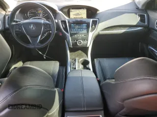 2018 Acura TLX w/Technology Pkg with VIN 19UUB2F59JA007083, listed as a Copart auction lot 48970135 with 91,784 mi miles and Salvage Title. Bid and sale history available at carsss.com. Image 8.