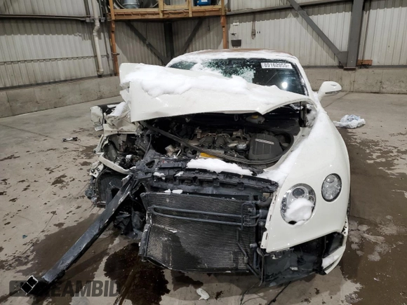 2016 Bentley Continental GT V8 with VIN SCBGT3ZA7GC055513, listed as a Copart auction lot 89162055 with Not Provided miles and Salvage Title. Bid and sale history available at DreamBid. Image 5.