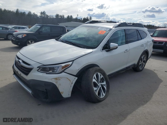 2020 Subaru Outback Touring XT with VIN 4S4BTGPD0L3179334, listed as a Copart auction lot 50014265 with 0 mi miles and Salvage Title. Bid and sale history available at carsss.com. Image 1.
