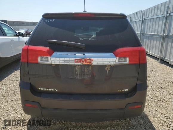2015 GMC Terrain SLE with VIN 2GKFLVEKXF6354542, listed as a Copart auction lot 63463614 with 212,163 mi miles and Salvage Title. Bid and sale history available at DreamBid. Image 6.