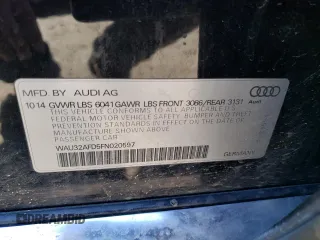 2015 Audi A8 L 4.0T with VIN WAU32AFD5FN020597, listed as a Copart auction lot 45221125 with 103,637 mi miles and Clean Title. Bid and sale history available at carsss.com. Image 12.