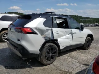 2023 Toyota RAV4 Hybrid XSE with VIN 2T3E6RFVXPW040152, listed as a Copart auction lot 61645565 with 26,408 mi miles and Salvage title. Bid and sale history available at DreamBid. Image 3.