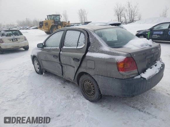 2003 Toyota ECHO with VIN JTDBT123835050049, listed as a Copart auction lot 44684765 with Not Provided miles and Salvage Title. Bid and sale history available at carsss.com. Image 2.