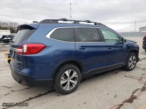 2022 Subaru Ascent Premium with VIN 4S4WMACD1N3407474, listed as a Copart auction lot 43027545 with NaN miles and Salvage Title. Bid and sale history available at carsss.com. Image 3.