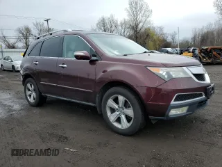 2010 Acura MDX Technology Pkg with VIN 2HNYD2H65AH515465, listed as a Copart auction lot 52321695 with 246,477 mi miles and Salvage Title. Bid and sale history available at carsss.com. Image 4.