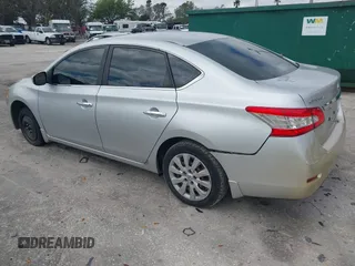 2014 Nissan Sentra S with VIN 3N1AB7AP5EY312737, listed as a IAAI auction lot 41655475 with 165,905 mi miles and . Bid and sale history available at DreamBid. Image 3.
