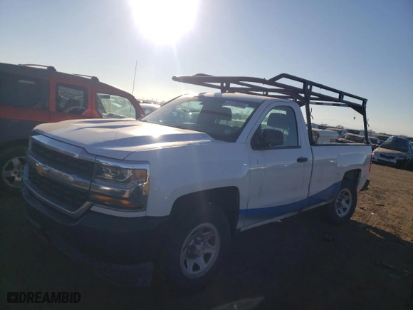 2018 Chevrolet Silverado 1500 Work Truck with VIN 1GCNCNEC6JZ339470, listed as a Copart auction lot 81128544 with 78,798 mi miles and Salvage Title. Bid and sale history available at carsss.com. Image 1.