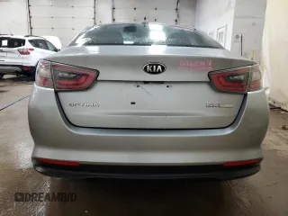 2014 Kia Optima Hybrid EX with VIN KNAGN4AD3E5073721, listed as a Copart auction lot 80131124 with 159,461 mi miles and Salvage Title. Bid and sale history available at carsss.com. Image 6.
